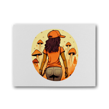 Load image into Gallery viewer, Mushroom Magic | Black Girl Wonder Lust | | Premium Stretched Canvas |
