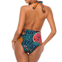 Load image into Gallery viewer, Ladies Halter One Piece Bikini Swimsuit
