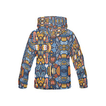 Load image into Gallery viewer, African Wax Print Youth All Over Print Hoodie (USA Size)
