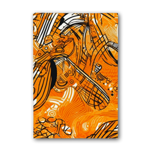 Load image into Gallery viewer, Maasai Magic| African Wax Print | &quot;Black Women Summer: Canvas
