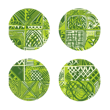 Load image into Gallery viewer, Sankofa Splendor | African Wax Print | | Coasters Pack of Four |
