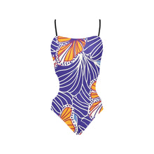 Load image into Gallery viewer, Women&#39;s Spaghetti Strap Cut Out Sides Swimsuit
