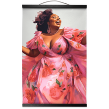 Load image into Gallery viewer, How We See Ourselves Collection | I Feel Beautiful  | Ayanna |  Hanging Canvas Print |
