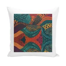 Load image into Gallery viewer, Kente Kaleidoscope| African Wax Print | African Pattern| Throw Pillows
