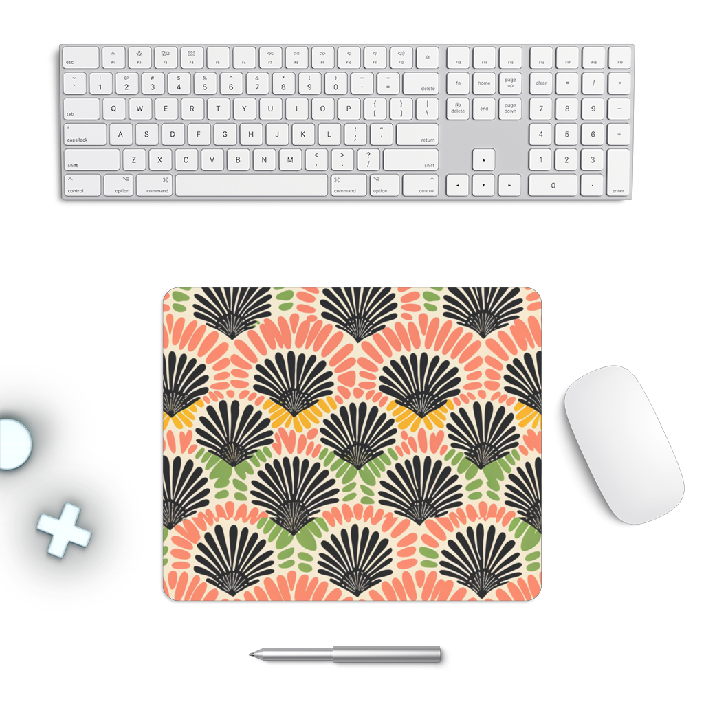 Adire Allure | African Wax Print | | Mouse Pad |