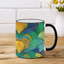 Load image into Gallery viewer, Custom Edge Color Mug (11oz)
