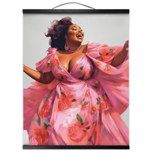 Load image into Gallery viewer, How We See Ourselves Collection | I Feel Beautiful  | Ayanna |  Hanging Canvas Print |
