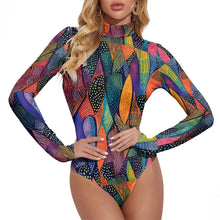 Load image into Gallery viewer, Women&#39;s Turtleneck Long Sleeve Bodysuit
