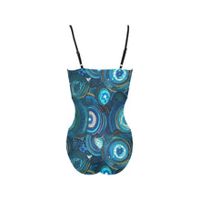 Load image into Gallery viewer, Unleash Your Radiance with this Gorgeous African Print Cut Out Swimsuit! |Ideal Gift for Black Queens!| Sizes 0-5X| Spaghetti Strap | Cut Out Sides| Swimsuit
