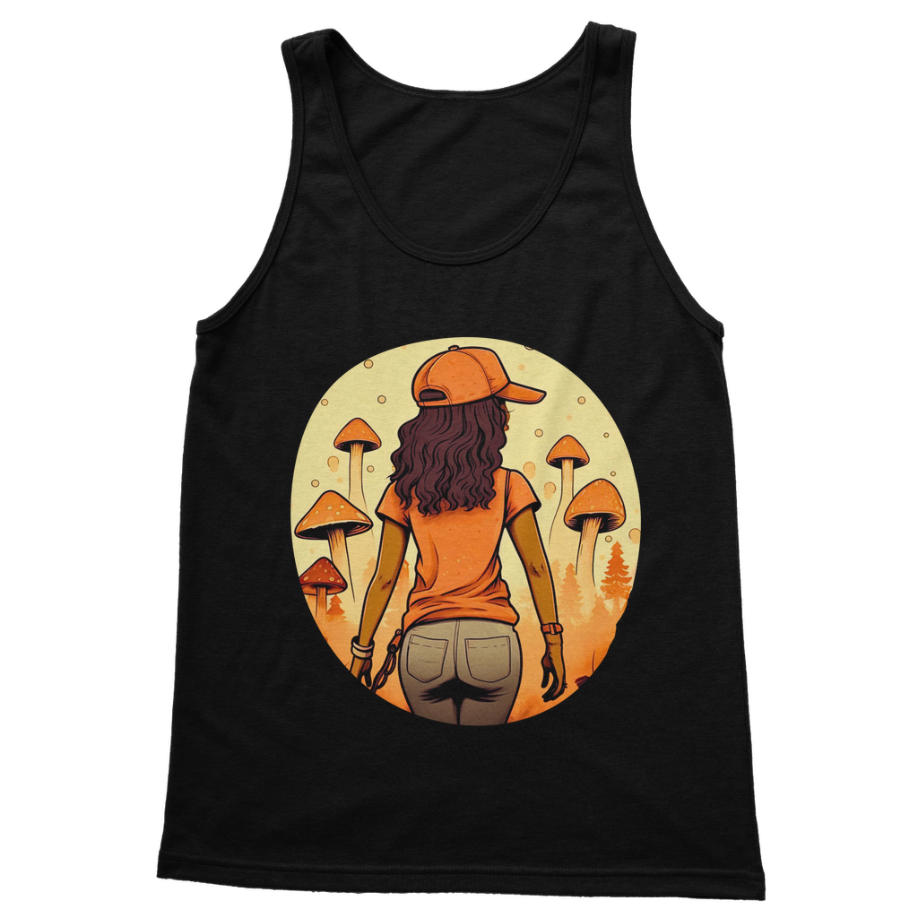 Mushroom Magic | Black Girl Wonder Lust | Classic Women's Tank Top