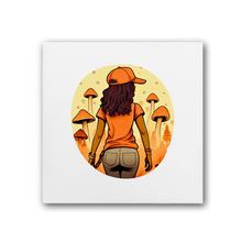 Load image into Gallery viewer, Mushroom Magic | Black Girl Wonder Lust | | Premium Stretched Canvas |
