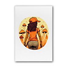 Load image into Gallery viewer, Mushroom Magic | Black Girl Wonder Lust | | Premium Stretched Canvas |
