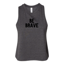 Load image into Gallery viewer, Brave Women&#39;s Racerback Cropped Tank
