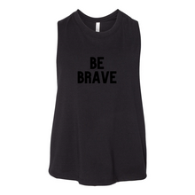 Load image into Gallery viewer, Brave Women&#39;s Racerback Cropped Tank
