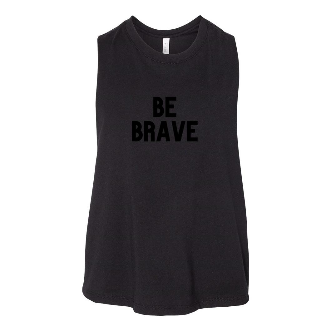 Brave Women's Racerback Cropped Tank