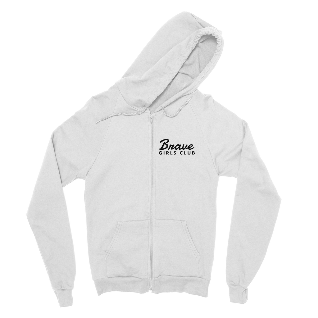 Brave Girls Club Classic Adult Zip Hoodie