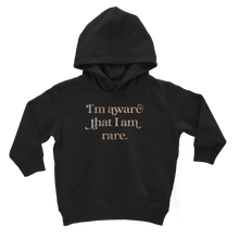 Load image into Gallery viewer, I am Aware I am Rare Classic Kids Hoodie
