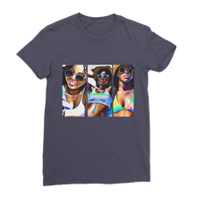 Load image into Gallery viewer, Black Women Summer: Embrace Your #Softlife with Our Must-Have Black-Owned Summer Collection&quot; Premium Jersey Women&#39;s T-Shirt
