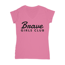 Load image into Gallery viewer, Brave Girls Club Classic Women&#39;s V-Neck T-Shirt
