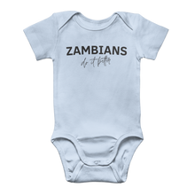 Load image into Gallery viewer, Zambians Do It Better Classic Baby Onesie Bodysuit
