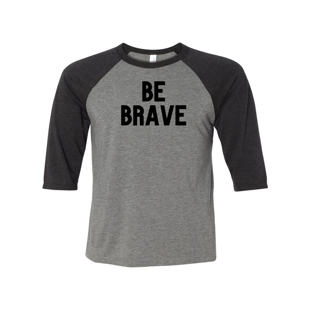 Brave Toddler Three-Quarter Sleeve Tee