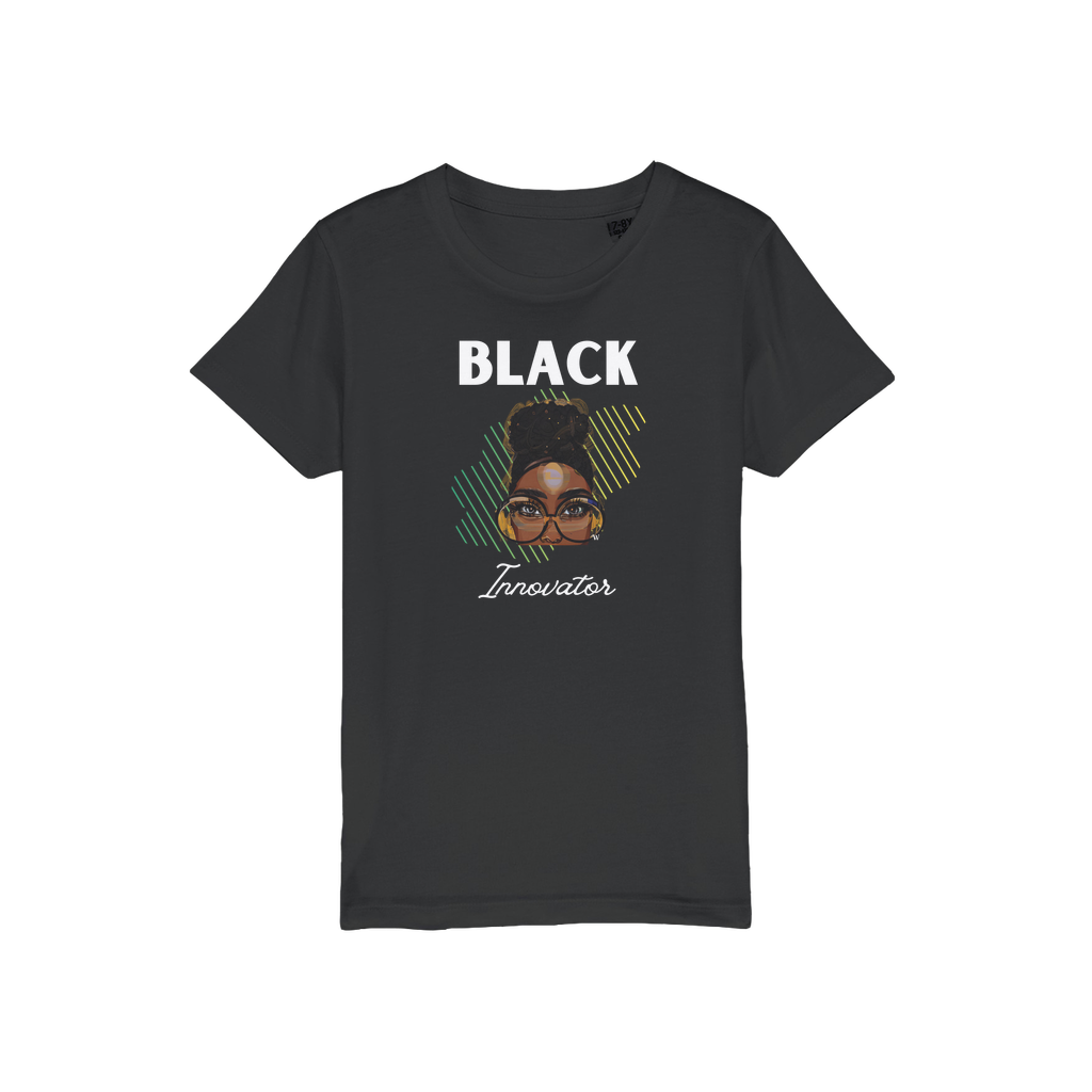 Black Innovator- Melon Magic Organic Jersey Kids T-Shirt