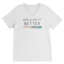 Load image into Gallery viewer, Girls Do It Better Classic V-Neck T-Shirt
