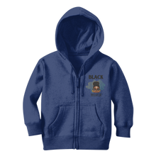 Load image into Gallery viewer, Black Innovator- Melon Magic Classic Kids Zip Hoodie
