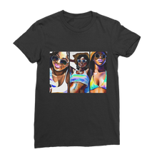 Load image into Gallery viewer, Black Women Summer: Embrace Your #Softlife with Our Must-Have Black-Owned Summer Collection&quot; Premium Jersey Women&#39;s T-Shirt
