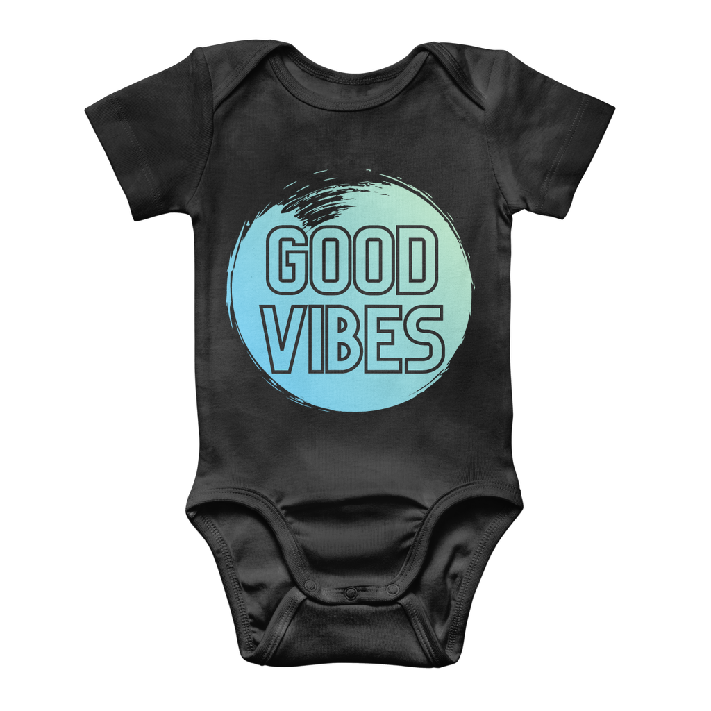 Good Vibes Classic Baby Onesie Bodysuit