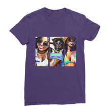 Load image into Gallery viewer, Black Women Summer: Embrace Your #Softlife with Our Must-Have Black-Owned Summer Collection&quot; Premium Jersey Women&#39;s T-Shirt
