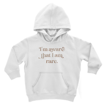 Load image into Gallery viewer, I am Aware I am Rare Classic Kids Hoodie
