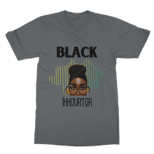 Load image into Gallery viewer, Black Innovator- Melon Magic T-Shirt
