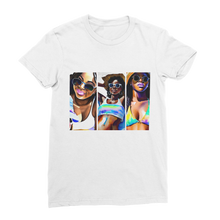 Load image into Gallery viewer, Black Women Summer: Embrace Your #Softlife with Our Must-Have Black-Owned Summer Collection&quot; Premium Jersey Women&#39;s T-Shirt
