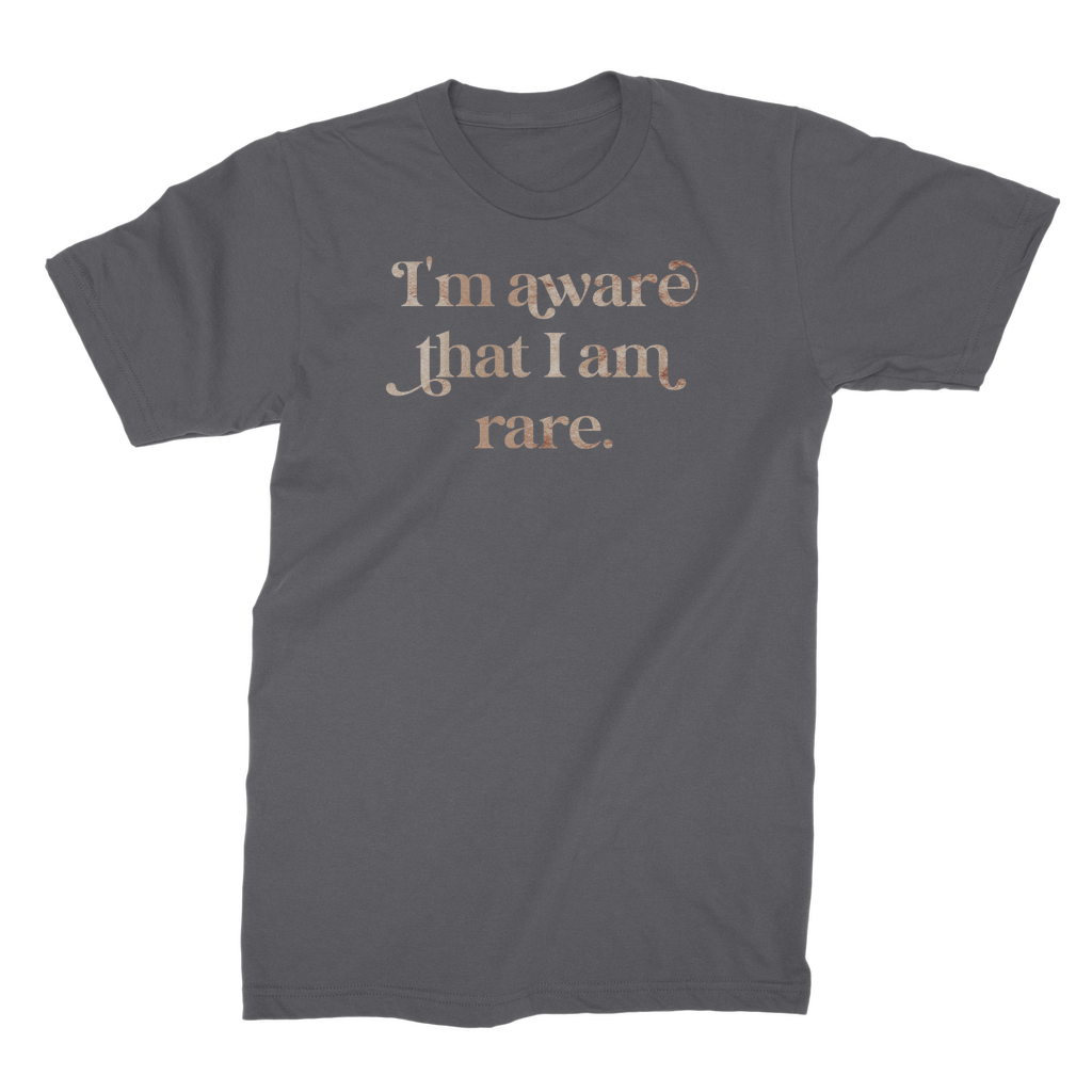 I am Aware I am Rare Premium Jersey Adult T-Shirt