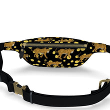 Load image into Gallery viewer, Cheetah  Black Fanny Pack
