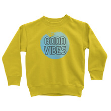 Load image into Gallery viewer, Good Vibes Classic Kids Sweatshirt
