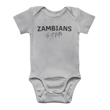 Load image into Gallery viewer, Zambians Do It Better Classic Baby Onesie Bodysuit
