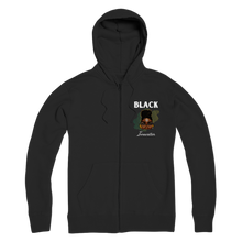 Load image into Gallery viewer, Black Innovator- Melon Magic Premium Adult Zip Hoodie
