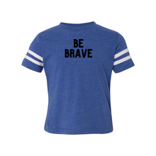 Load image into Gallery viewer, Brave Toddler Football Fine Jersey Tee
