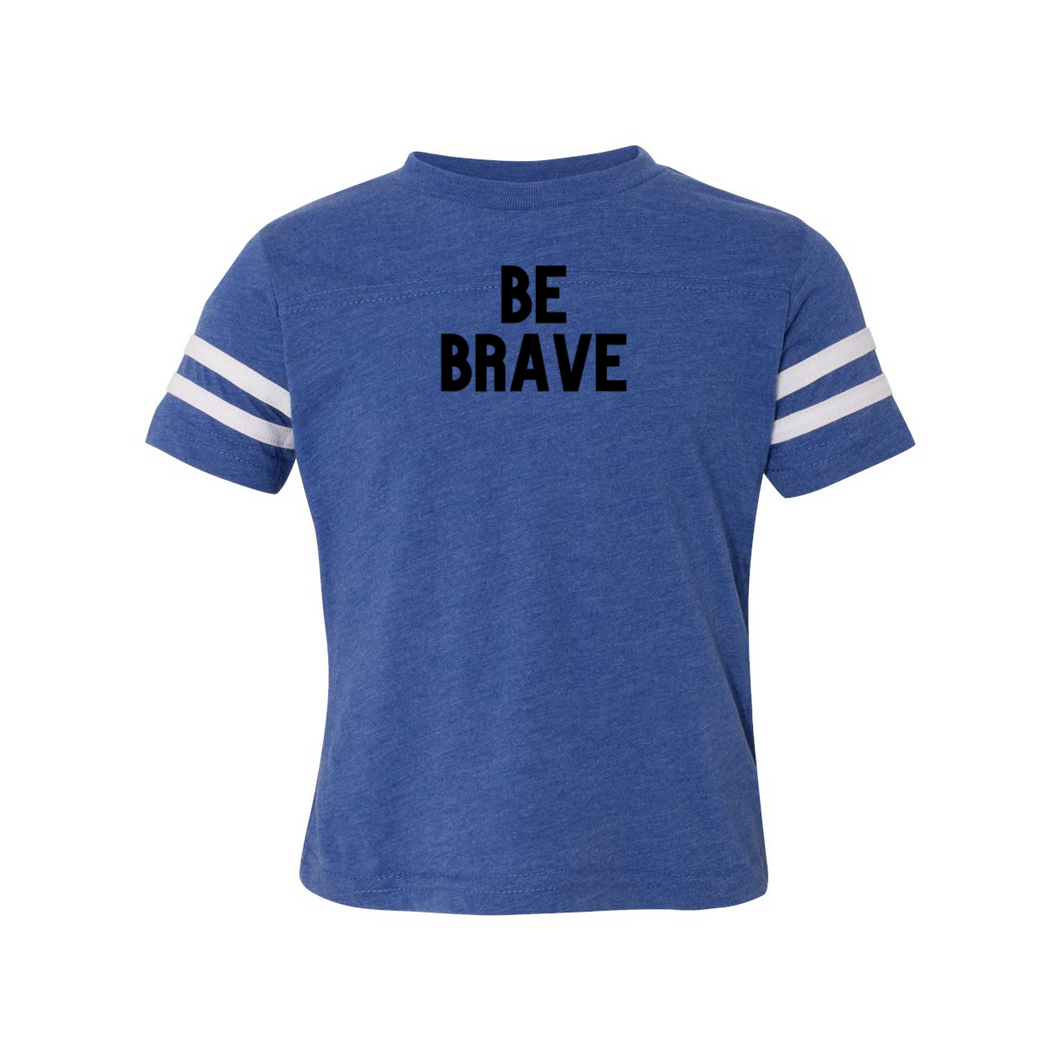 Brave Toddler Football Fine Jersey Tee