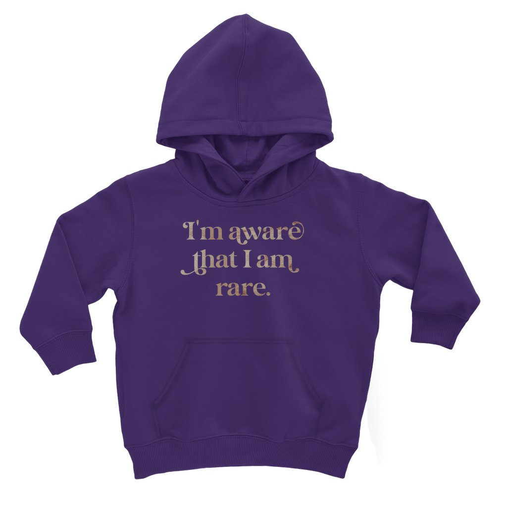 I am Aware I am Rare Classic Kids Hoodie