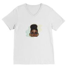 Load image into Gallery viewer, Black Innovator- Melon Magic Premium V-Neck T-Shirt
