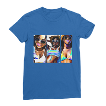 Load image into Gallery viewer, Black Women Summer: Embrace Your #Softlife with Our Must-Have Black-Owned Summer Collection&quot; Premium Jersey Women&#39;s T-Shirt
