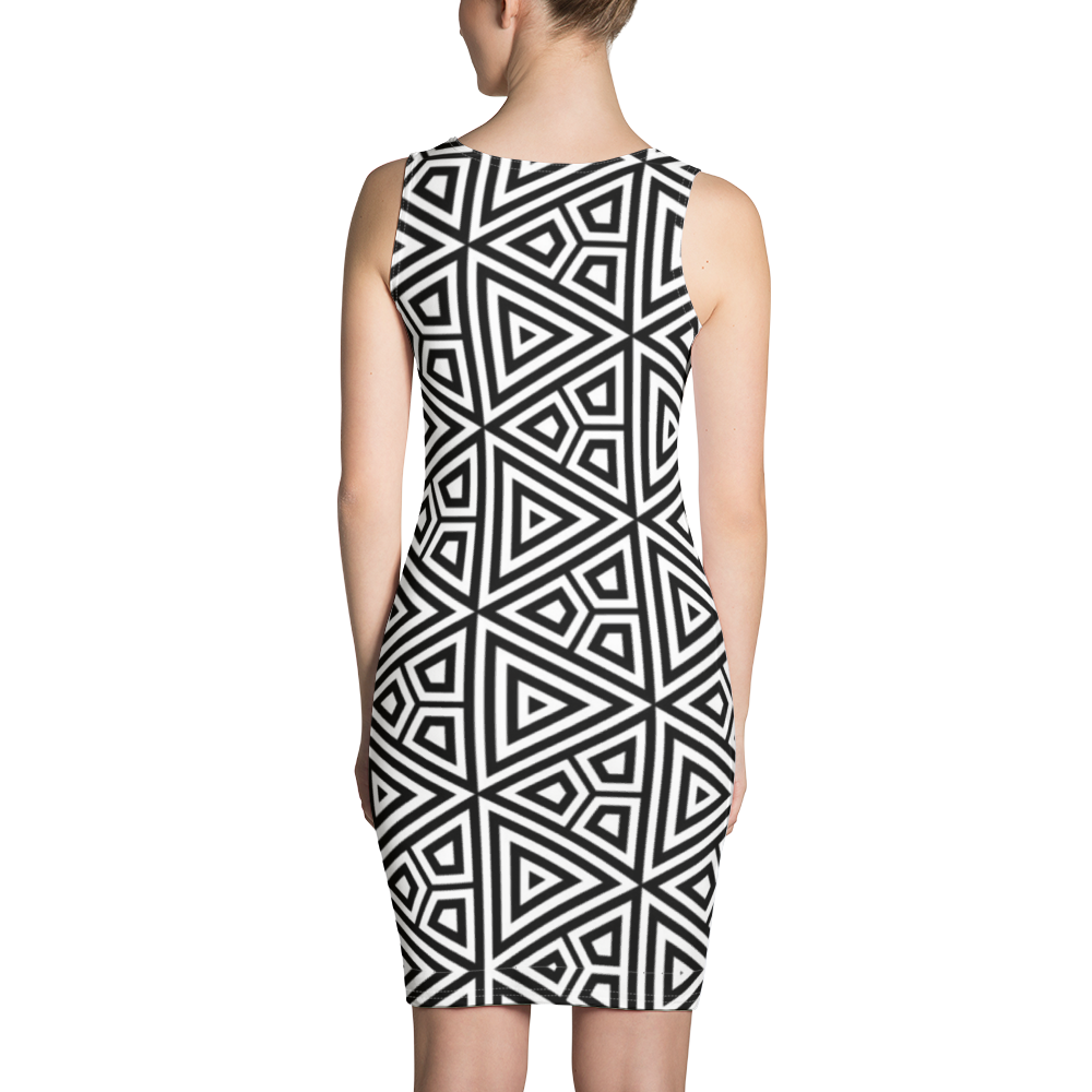 Ari Bodycon Dress: African Print | Black Owned | #Softlife | Confidence Booster