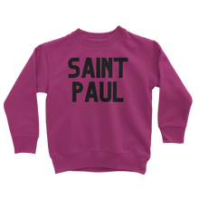 Load image into Gallery viewer, Saint Paul Classic Kids Sweatshirt
