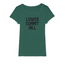 Load image into Gallery viewer, Lower Summit Hill Organic Jersey Women&#39;s T-Shirt
