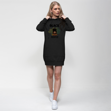 Load image into Gallery viewer, Black Innovator- Melon Magic Premium Adult Hoodie Dress
