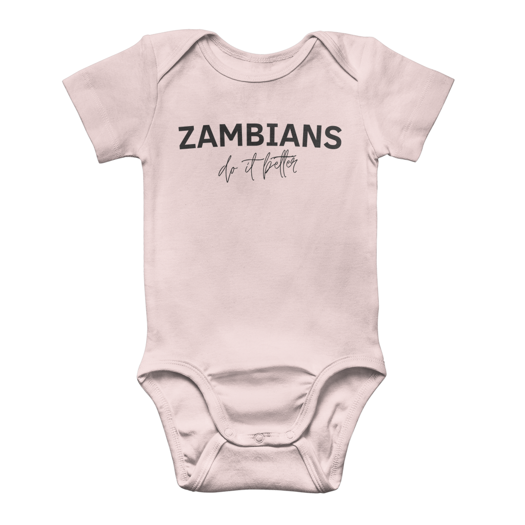 Zambians Do It Better Classic Baby Onesie Bodysuit