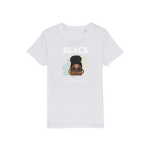 Load image into Gallery viewer, Black Innovator- Melon Magic Organic Jersey Kids T-Shirt
